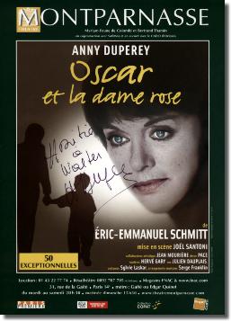 Poster of the play »Oscar et la dame rose«