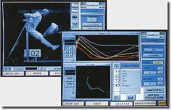 Motion tracker 2D-Analyze for high-speed cameras