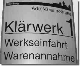 Klärwerk Nürnberg I: Warenannahme