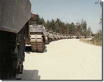 Leopard II A4 queue